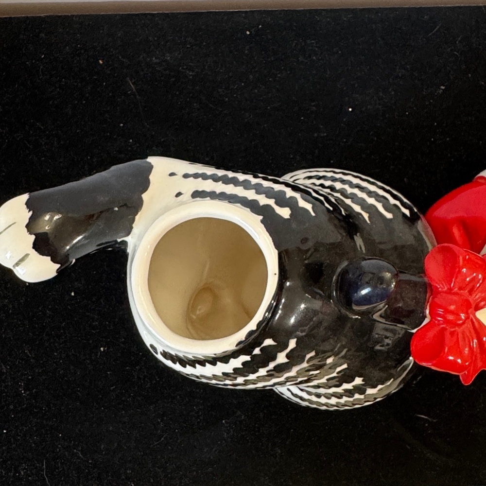 VINTAGE SIGMA TASTESETTERS CHRISTMAS CAT TEA POT SIZE 8“ x 4“ x 8“. - Picture 10 of 10